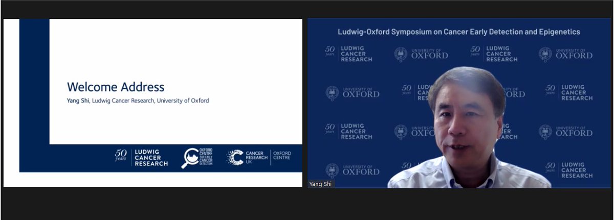 Ludwig Oxford’s Yang Shi, co-organizer of the #LudwigOxfordSymposium, kicked off day #2 of the meeting, which will cover subjects ranging from the mechanisms by which epigenetic changes drive cancer to the development of new diagnostics to epigenetic targets for drugs, and more.