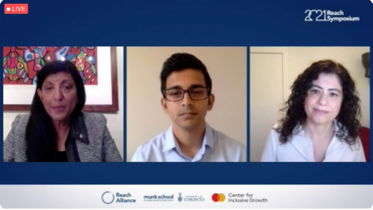 ReachAllianceTO's tweet photo. Roundtable real talk: “Our success as a business is dependent on the health of the communities in which we work” @AdityaRau, @CNTR4growth “When you want change, when you want a real movement, you’ve got to put in the work”@FrancaGucciardi @McCallMacBain @mmscholarships #How2Reach https://t.co/FtcThC0meJ