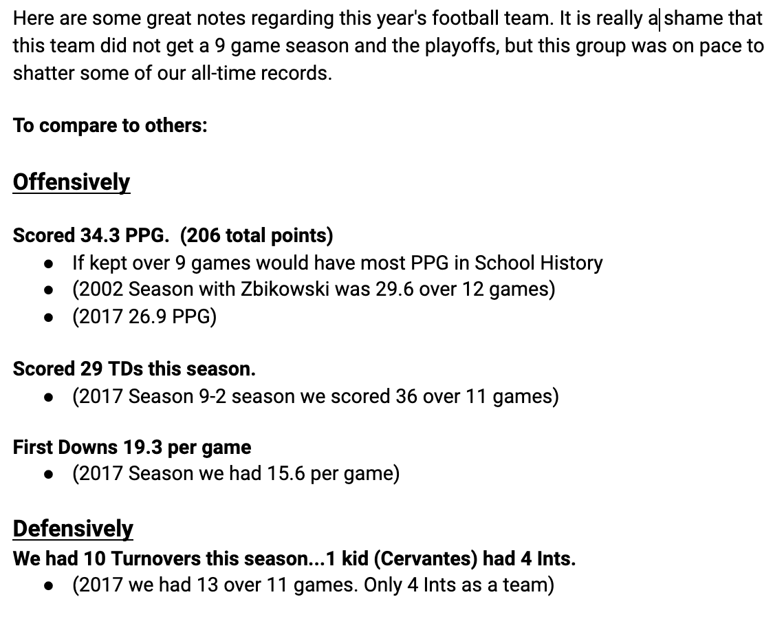 As we break down some stats from our shortened season it makes me wonder what this team could have done with a 9 game season! Really gonna miss you guys!

#212together
#ThisIsTheWay