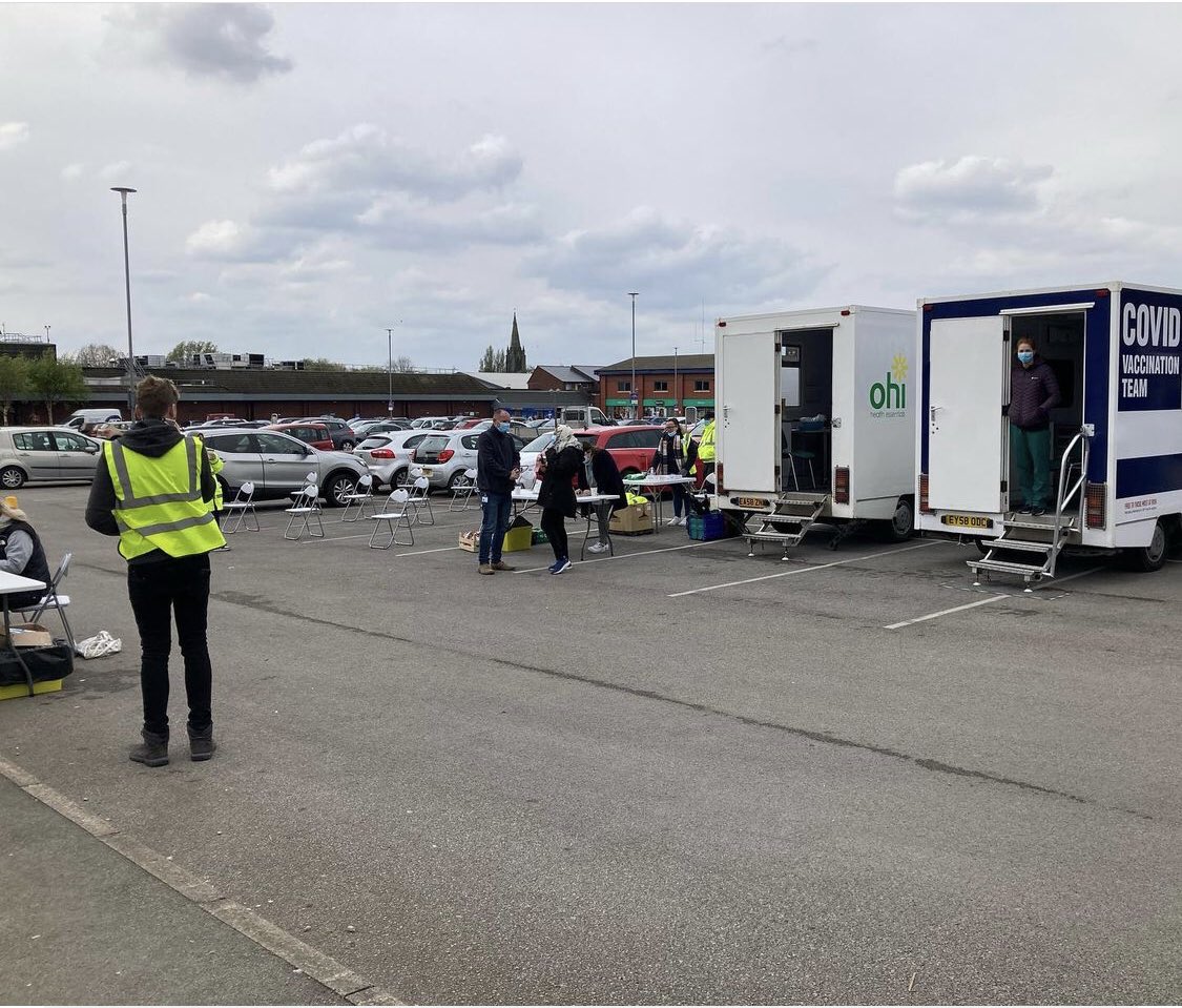 Sobia Kashif (@sobkash) on Twitter photo Another successful Covid vaccination pop up clinic in Harpurhey yesterday. 135 vaccinated π
Planning for more pop up clinics in Harpurhey , so check with your surgey and get vaccinated ππ
<a href="/HealthyMcr/">Health Development Coordinators - North Manchester</a>
<a href="/planthillclinic/">Plant Hill Vaccination Site</a> <a href="/xxLozTSxx/">Lauren TS</a> <a href="/ajaykarigiri/">AK</a> <a href="/doctormkumar/">Manisha Kumar</a> <a href="/doctormkumar/">Manisha Kumar</a> Another successful Covid vaccination pop up clinic in Harpurhey yesterday. 135 vaccinated π
Planning for more pop up clinics in Harpurhey , so check with your surgey and get vaccinated ππ
<a href="/HealthyMcr/">Health Development Coordinators - North Manchester</a>
<a href="/planthillclinic/">Plant Hill Vaccination Site</a> <a href="/xxLozTSxx/">Lauren TS</a> <a href="/ajaykarigiri/">AK</a> <a href="/doctormkumar/">Manisha Kumar</a> <a href="/doctormkumar/">Manisha Kumar</a>