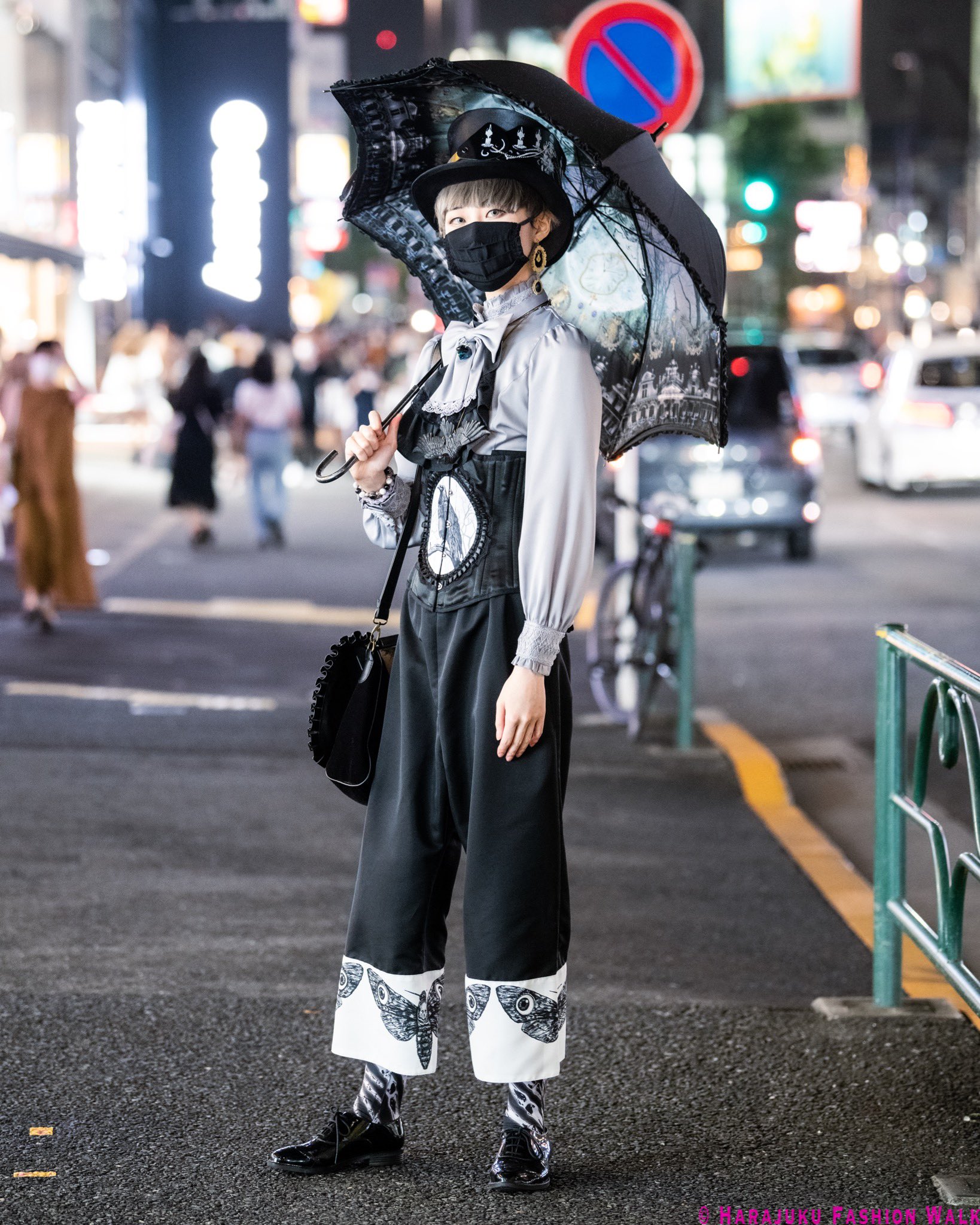 原宿ファッションウォーク Harajuku Fashion Walk Street Snap In Harajuku Tokyo Yorozu Morgue006 On The Street Harajuku In September Please Check Her Account If You Love Her Fashion