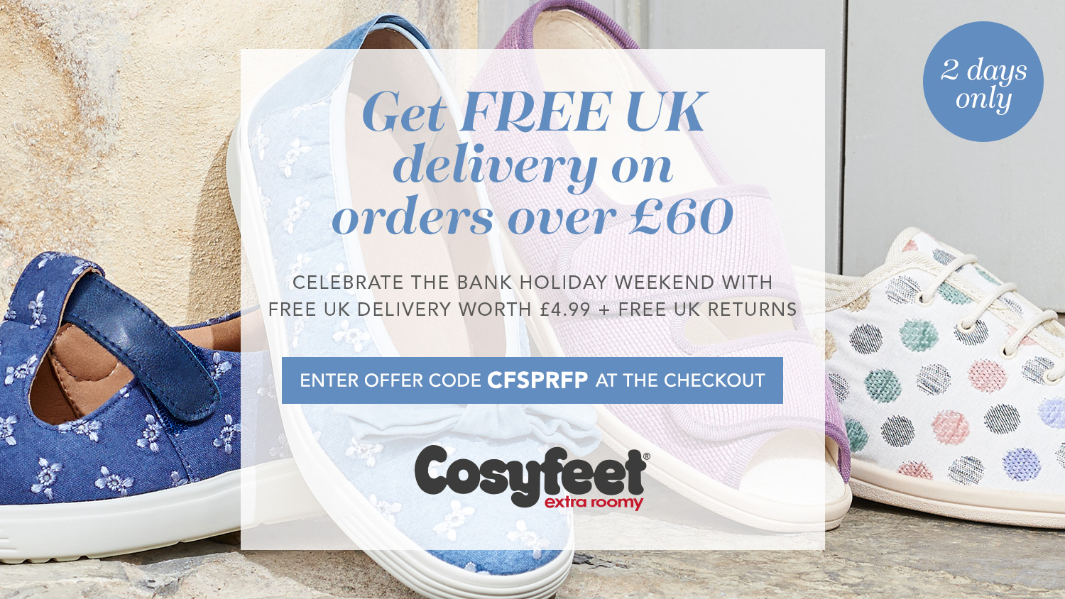 Cosyfeet on Twitter "Treat your feet this bank holiday weekend with