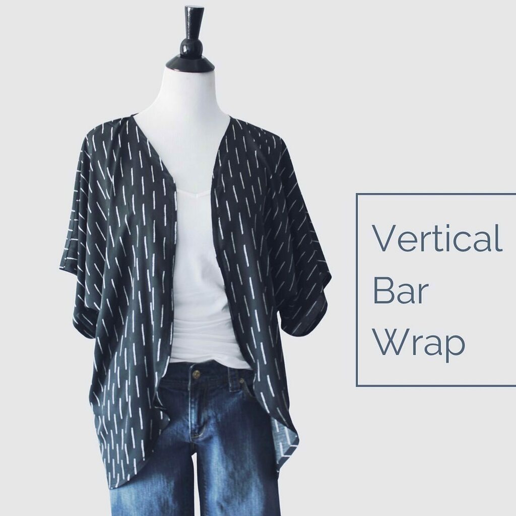 She’s live, my Friends! The new Vertical Bar Wrap! Link in bio.
.
It’s made of a lightweight semi-sheer Rayon, perfect for warm days and cool evenings.
.
In a departure from geekchicfashion tradition, there is no stretch in this wrap 😱. I know, I kno… instagr.am/p/COQO1fAncXk/