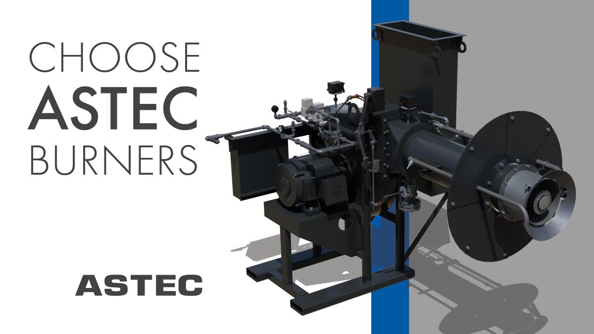 The Astec service team includes dedicated burner technicians available to keep your burner expertly tuned and running at peak efficiency. That’s one more way that you can put #Astec industry expertise and burner experience to work for you. Choose Astec #Burners.
#OneASTEC