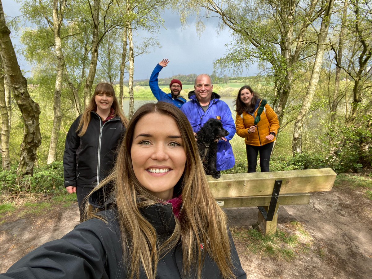 It’s #OnYourFeetBritain Day so our team took the opportunity to meet outdoors and away from our screens! #OYF2021 #DofE @Helen_DofE @PhilHulbert @DofEEmma
