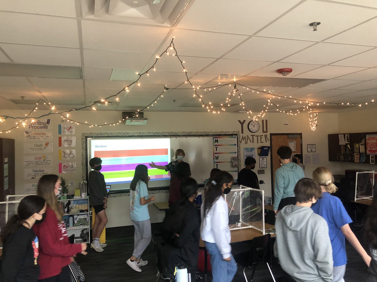 mil_fertitta's tweet photo. Students take on the role of teachers this week in ILA! Partners took time to give interactive presentations on topics of their choice explaining our Essential Question “How we know what we know” #patriotstrong @FISD_PearsonMS https://t.co/JarklkXJy6