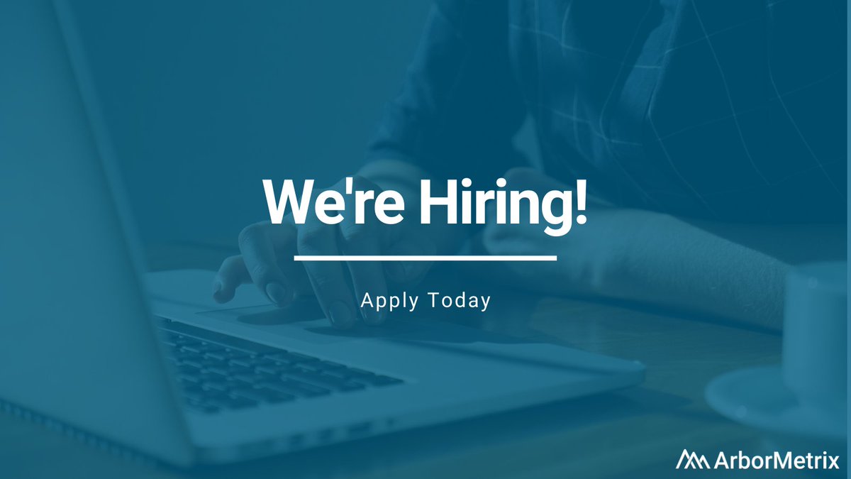 ArborMetrix's tweet image. Join our team! Here are a few open positions: 

Senior UI Engineer  hubs.ly/H0M5rdv0   

Senior UX Designer: hubs.ly/H0M5pVZ0  

View all openings: hubs.ly/H0M5pV-0 

#UIEngineer #UXDesigner #ArborMetrix #DataScience