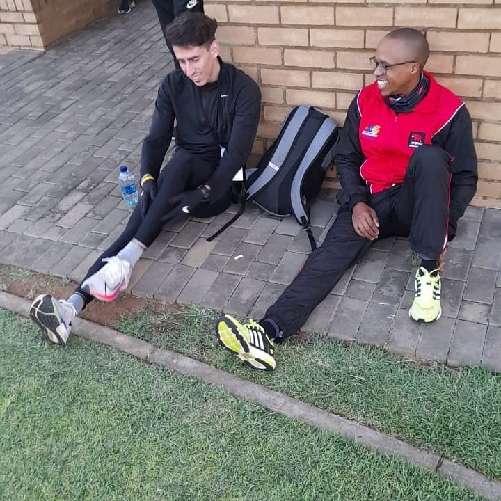 Our Captain as socialrunners has arrived at Gqeberha. 💥