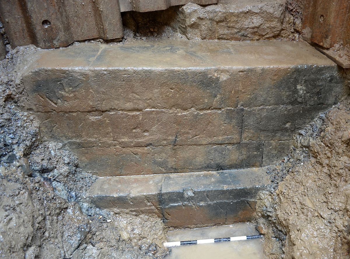 but not always *very* local; the earliest known temple building in Rome, at the site of Sant'Omobono (early 6th c. BCE) was built with tuff that probably came from a quarry along the Anio river, 6-7 km northeast of the building site, according to research I've co-directed