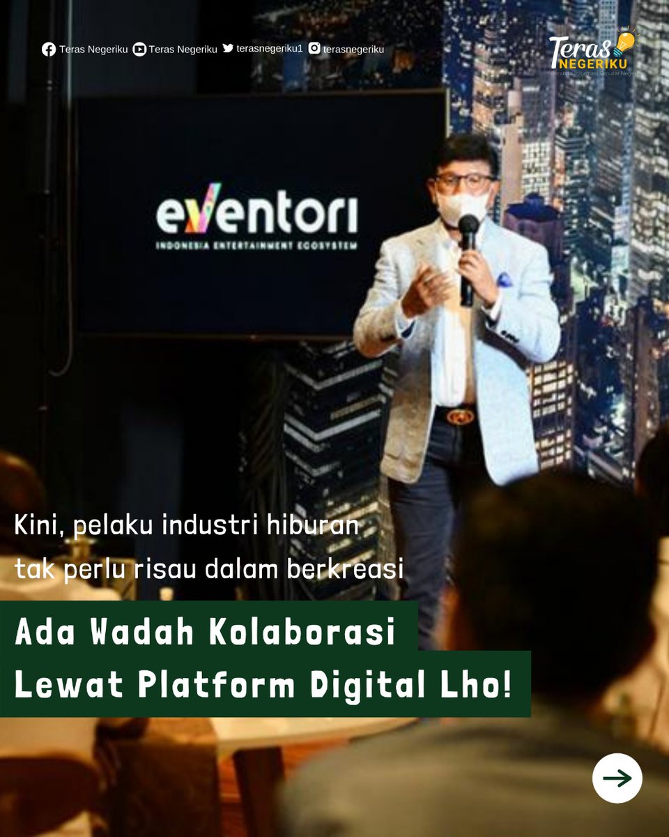 terasnegeriku1's tweet photo. Sebagai fasilitator, Menkominfo sangat mendorong ruang digital diisi oleh kemampuan dalam negeri.
Menteri Johnny mengajak pelaku industri hiburan di Tanah Air agar bersama-sama mendorong karya dan hak cipta untuk kepentingan nasional.
#eventori
#semakindigital
#terasnegeriku https://t.co/TzvIFs2Hrx