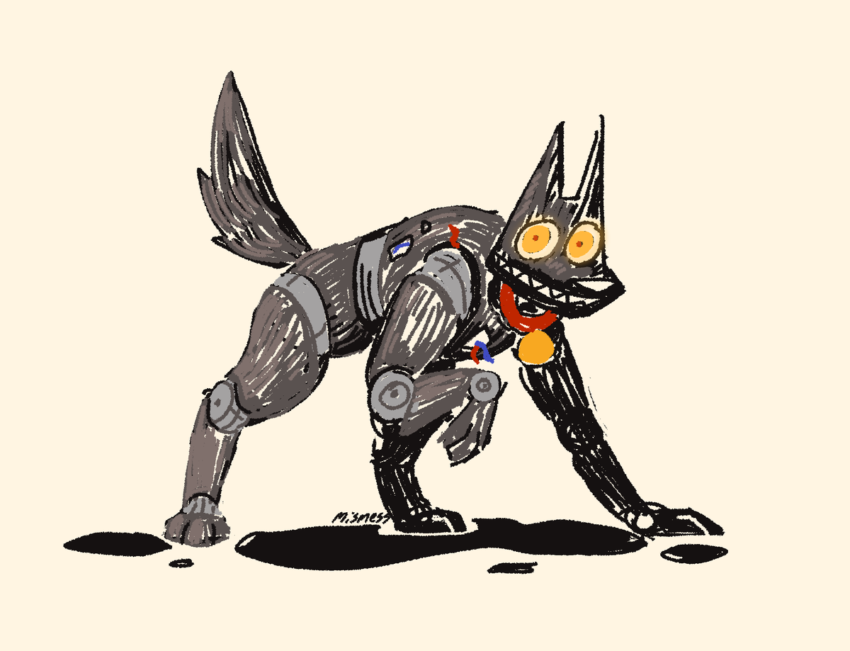 MisMess's tweet image. Actually this is what Fetch looks like
#FNAF