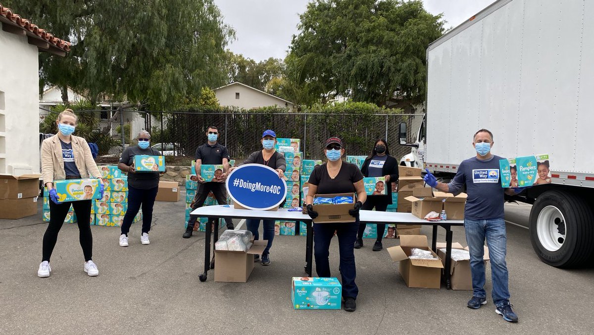 unitedwayoc's tweet photo. It was incredibly heartwarming to provide hands-on support to local non-profit CREER at their Emergency Food and Diaper Distribution Day for 500+ of our vulnerable neighbors living in South OC communities. #DoingMore4OC
 
Looking for ways to help? Visit: https://t.co/13BU4XwHew. https://t.co/JOBPgtiG1k