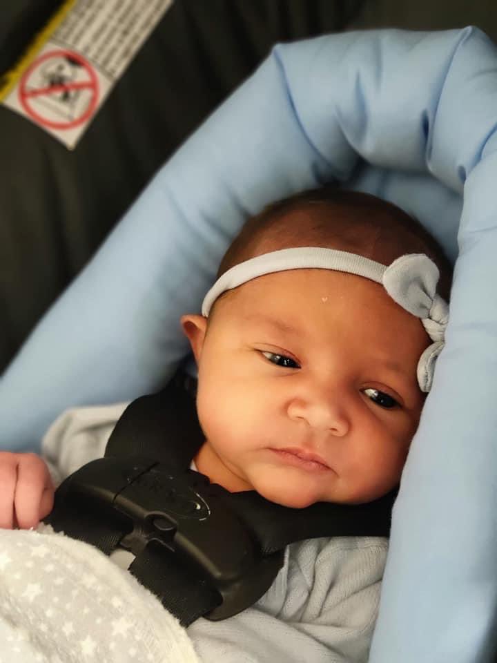 NBeauLeher's tweet photo. My beautiful daughter Charlotte. I can’t believe you will be one month in a week! https://t.co/URFH06lnbM