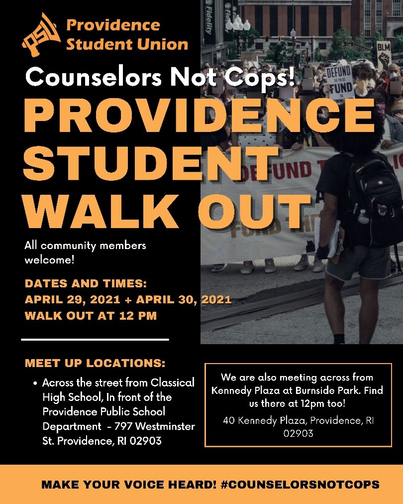 Ariseducation's tweet photo. Did you know:
There were more than 230 student arrests at Providence Schools since 2016. When looking at race and gender together, 65% of all student arrests were males of color. Black students make up 16% of prov public school  enrollment, yet account for 32% of arrests. https://t.co/3W2A40F17C