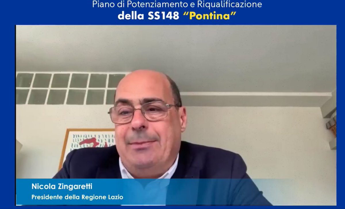 StradeAnas's tweet photo. Presentazione Piano di Riqualificazione #SS148 "Pontina" - @nzingaretti @RegioneLazio: "Abbiamo vinto e dimostrato che grazie alla collaborazione istituzionale le cose cambiano e in fretta. Oggi raccogliamo i frutti di scelte intelligenti del passato". https://t.co/DLyvuy6Ayp