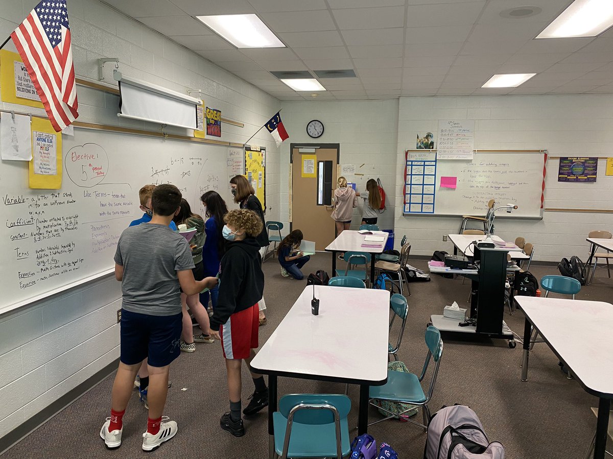ThePrincipalFai's tweet photo. Loving the active engagement and collaboration. #seemsnormal #MrsBaucom @HollyRidgeMS https://t.co/0fbWBw6QX4