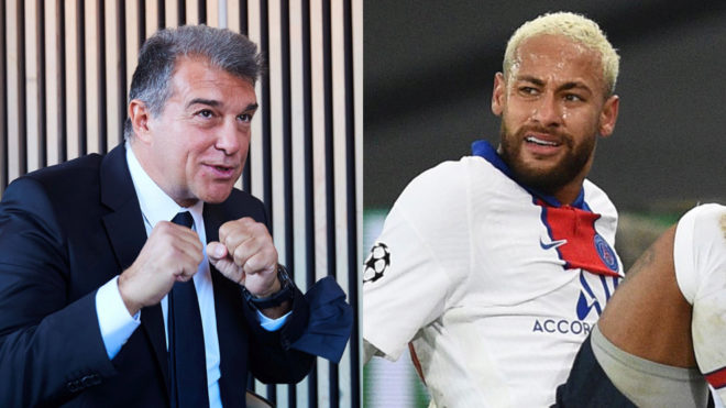 تويتر \ Barça Universal على تويتر: "Laporta has asked Neymar to stall his  contract negotiations with PSG as he looks for a formula to bring him back  to Barcelona. — Deportes Cuatro