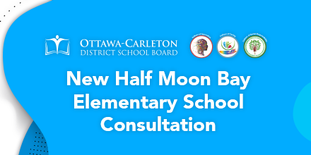 Are you a parent/guardian or staff member at Half Moon Bay Public School or Cedarview Middle School, or a neighbour in the area? #OCDSB wants to hear your thoughts on plans for the New Half Moon Bay Elementary School. Take part in our public consultation: ow.ly/FsCC50EAIC1