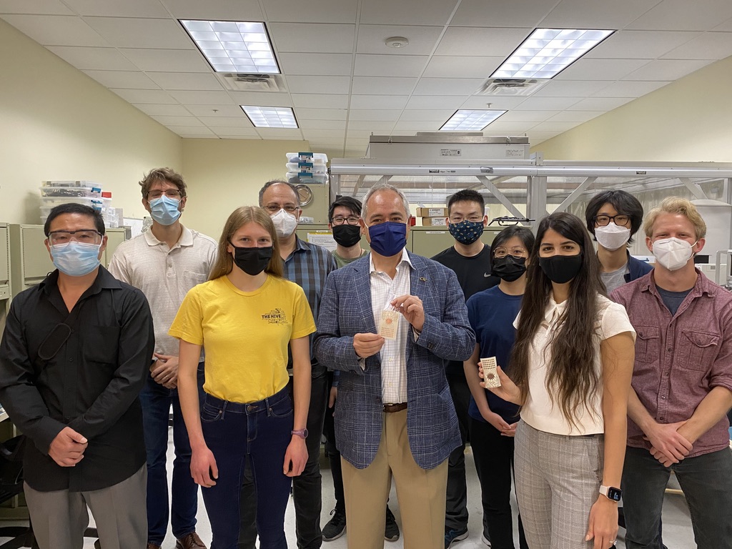 Harvesting energy from 5G networks to power the Internet of Things?  3-D printing origami, morphing antennas? Developing new technology leaders and creating new businesses? #WeCanDoThat Really impressed by the work of Prof. Tentzeris + his undergraduate and graduate team!