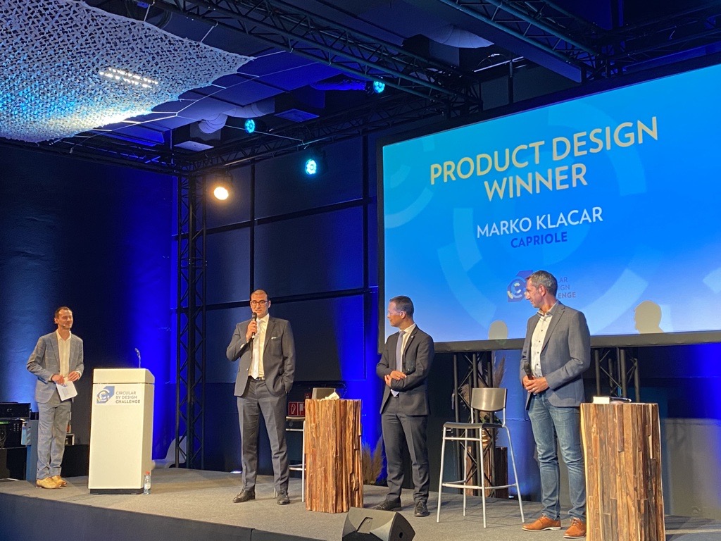 Luxinnovation (@luxinnovation) on Twitter photo 🏆And the #award for the best #ProductDesign goes to Marko Klacar with his project #Capriole (#sustainable coffee fertilizer) 👏👏👏👏
Prize partner: Lycée des Arts et Métiers
#CircularbyDesignChallenge #Award #Sustainability #Luxembourg #Creative
<a href="/UC_capsclosures/">UNITED CAPS</a> <a href="/MinEcoLux/">MinEconomyLU 🇱🇺</a> 🏆And the #award for the best #ProductDesign goes to Marko Klacar with his project #Capriole (#sustainable coffee fertilizer) 👏👏👏👏
Prize partner: Lycée des Arts et Métiers
#CircularbyDesignChallenge #Award #Sustainability #Luxembourg #Creative
<a href="/UC_capsclosures/">UNITED CAPS</a> <a href="/MinEcoLux/">MinEconomyLU 🇱🇺</a>
