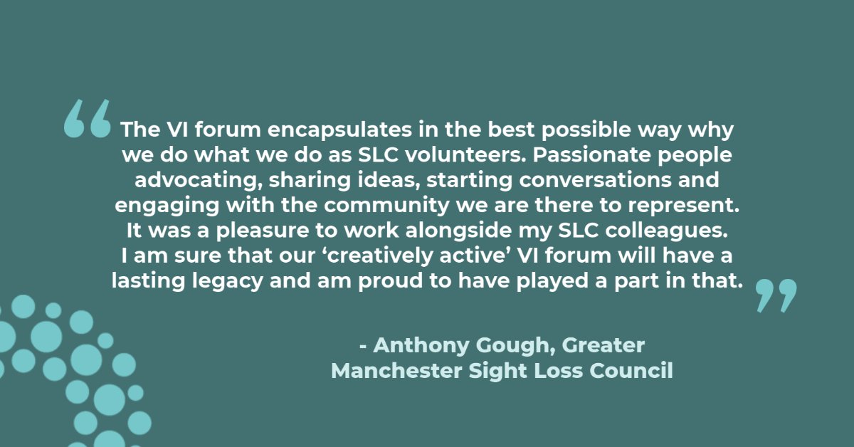 SLCouncils's tweet photo. We’ve just had this fab quote through from our #GreaterManchester SLC member Anthony, about our #CreativelyActive webinar.
You can catch up on the webinar here:: https://t.co/HmiNduDya7 https://t.co/nKvUFZbDgl