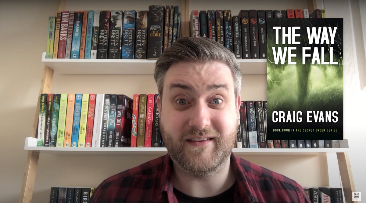 CraigEvansBooks's tweet photo. The Way We Fall (Book 4 in the Secret Order Series) is out in eBook format via Amazon on Saturday! 🤩

Now, I'm not *quite Tom Hardy, but here’s a quick update video, along with a live reading session of the Prologue for your viewing pleasure... 📙

https://t.co/KrIA6ymTVW https://t.co/F4bO8ZxH8Q