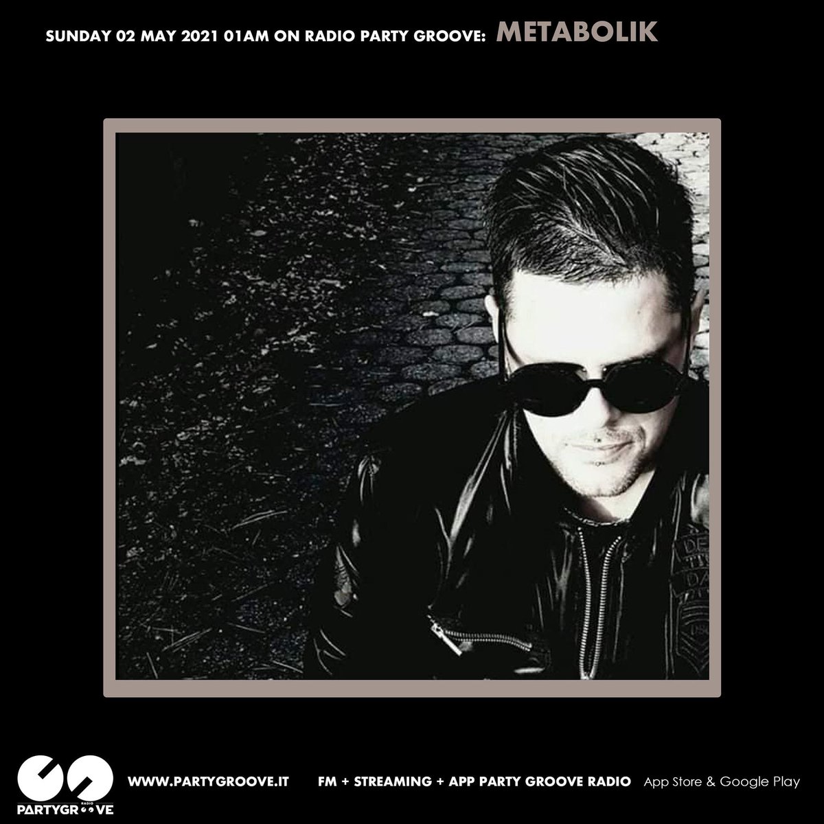 metabolik_'s tweet photo. This Sunday!On Radio Party Groove
Torino→ 89.00 FM
Asti 98.50 → FM / 103.70 FM
Cuneo→ 88.90 FM
Novara→ 91.10 FM
Vercelli→ 91.10 FM
Biella→ 91.10 FM
Ivrea → 100.40 FM
Canavese→ 91.10 FM / 89.00 FM
Verbania→ 94.40 FM /  89.70 FM
Pinerolo→ 90.90 FM
Lago D’Orta → 101.90 FM https://t.co/a23w0vF8ok