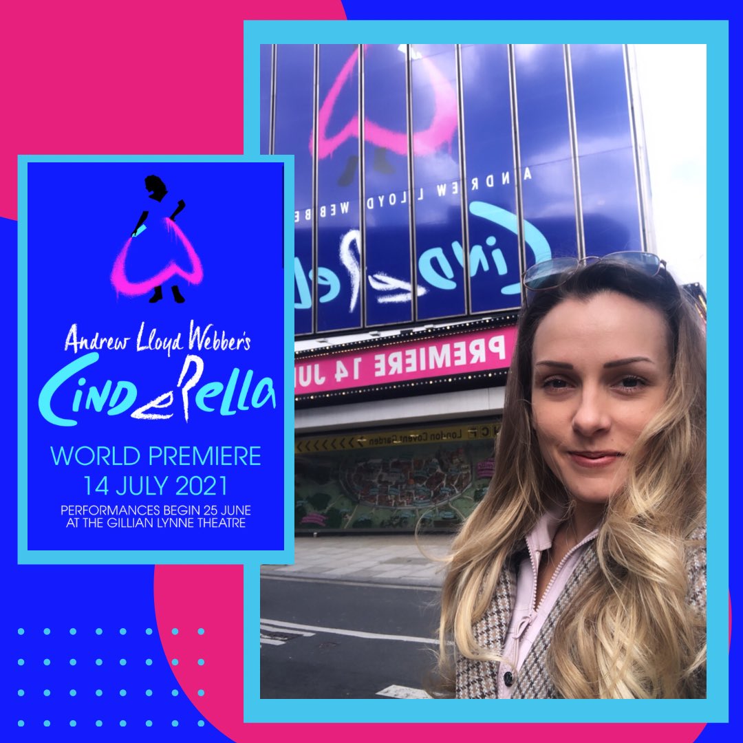 Just a tad excited about joining the Original West End Cast of <a href="/ALWCinderella/">Andrew Lloyd Webber's Cinderella</a> ✨👑👠✨ Come visit us from 25th June!