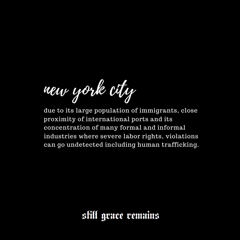 What city are you representing AGAINST human trafficking?⁠
⁠
⁠