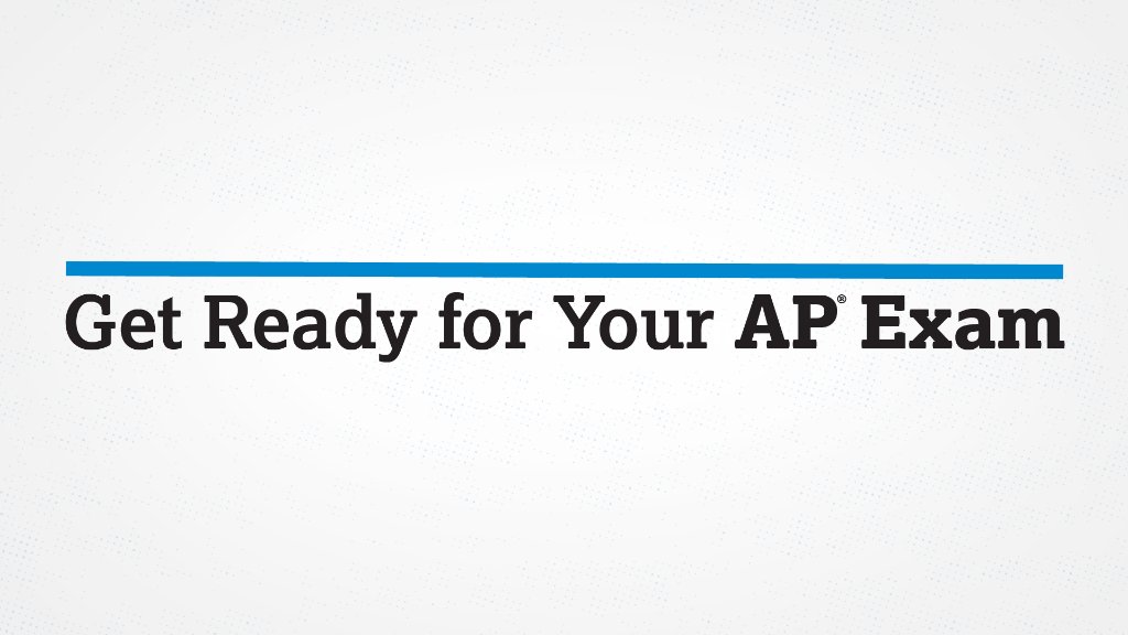 If you're taking a digital AP Exam, practice with the testing app! You’ll see everything on the real exam—including the exam directions, exam sections, and even the break screen—just with a smaller set of questions.

See all 4 steps to take before exams:
spr.ly/6017HAhLZ.