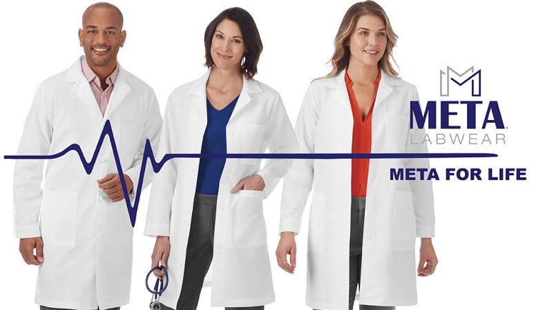 Labwear's tweet photo. Meta lab coats offer high durability. Order yours today at https://t.co/Pi1gPgWoiw https://t.co/mhSjVXyq8p