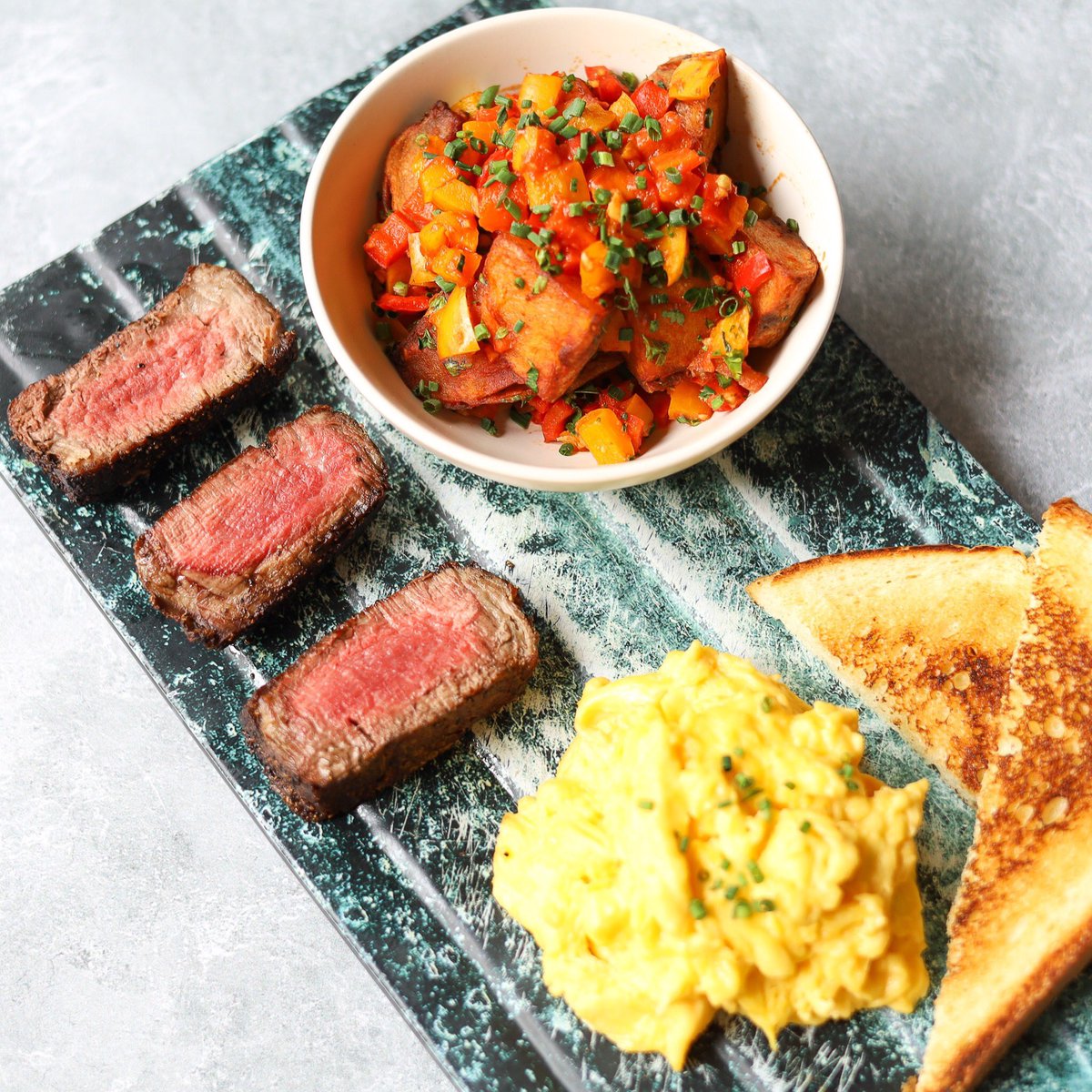 Here's a peek at one of our #MothersDay brunch features: Filet &amp; Eggs Her Way. 

We can't wait to see you for our one-day-only brunch on Sunday, May 9! For reservations, please call us at (281) 203-5641. triswoodlands.com/mothers-day/ #DineSipTaste #TheWoodlands