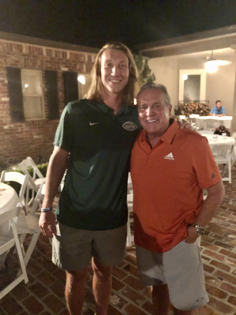 #1, <a href="/Trevorlawrencee/">Trevor Lawrence</a> ... good luck in the NFL. You’ll be great!!