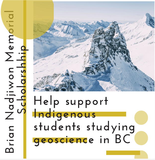 The Geography Department <a href="/KwantlenU/">KwantlenU</a> is proud to support @TheBNMSF, a new scholarship initiative for #Indigenous students in #geoscience in BC. We are 25% of the way to our goal and we need your support! Donate if you can, and spread the word: wordpress.kpu.ca/briannadjiwon/
