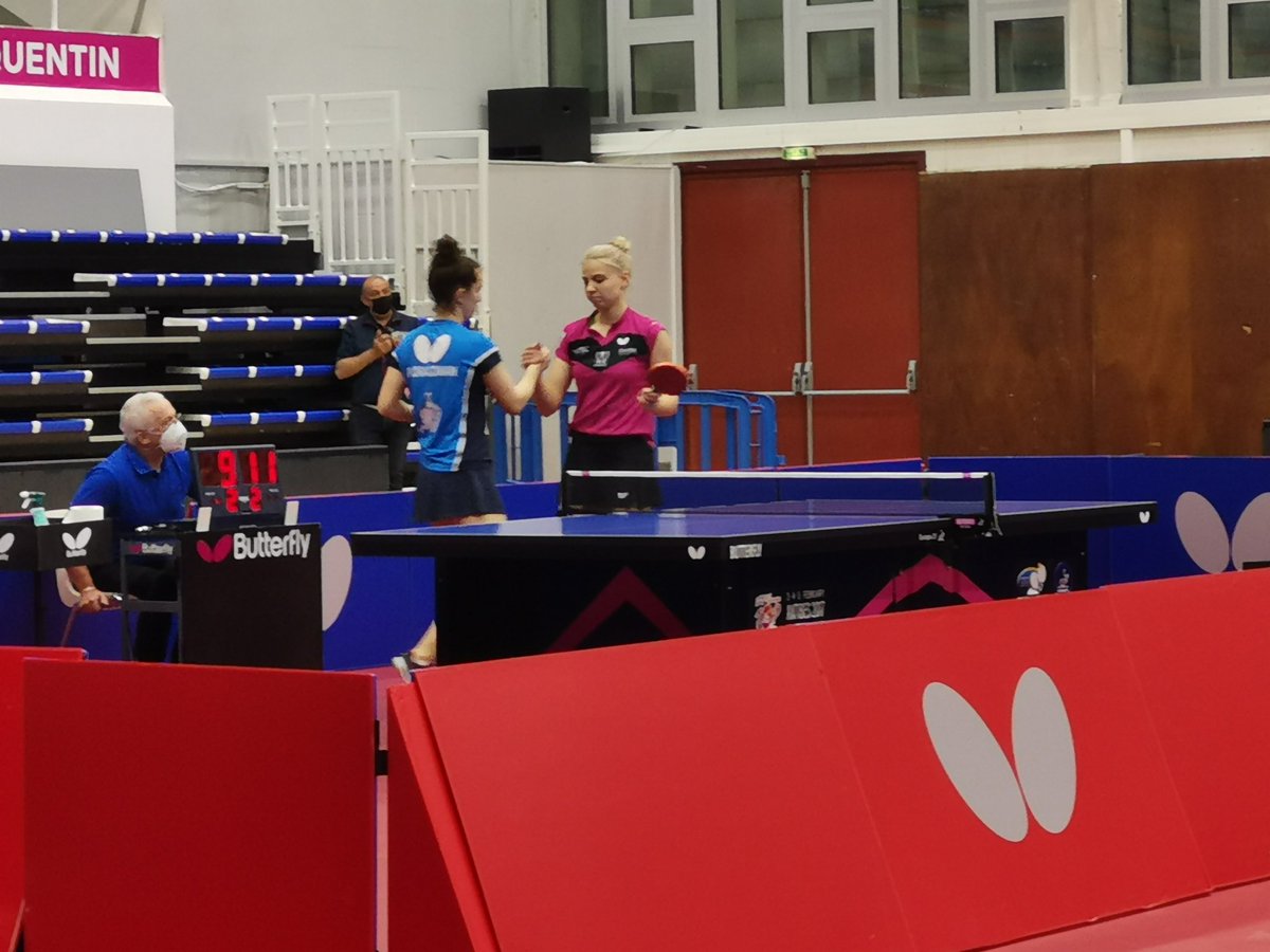 bpelloqu's tweet photo. TENNIS DE TABLE - #ProDames : le @TTSQ02 s'incline de justesse face au @MetzTT_Officiel (2-3) après la défaite à la belle d'Andreea #Dragoman face à sa compatriote roumaine Adina #Diaconu (15-13, 9-11, 6-11, 11-6, 9-11) #TTSQ #SaintQuentin #Metz #TTSQMTT https://t.co/ORWVUKRVN7