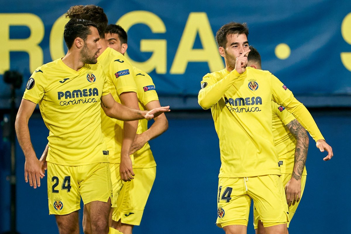 lnstantFoot's tweet image. #UEL  | #VILARS 

Villarreal s’impose 2-1 face à Arsenal grâce à des buts de Trigueros et Albiol ! Nicolas Pépé a réduit l’écart sur penalty.

Tout reste possible au match retour !