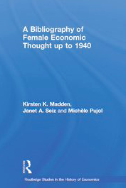 First step was doing kind of census: some work assembled in dictionary of women economists  https://www.e-elgar.com/shop/gbp/a-biographical-dictionary-of-women-economists-9781843769026.html & collective biography  https://www.routledge.com/A-Bibliography-of-Female-Economic-Thought-up-to-1940/Madden-Pujol-Seiz/p/book/9780415646079