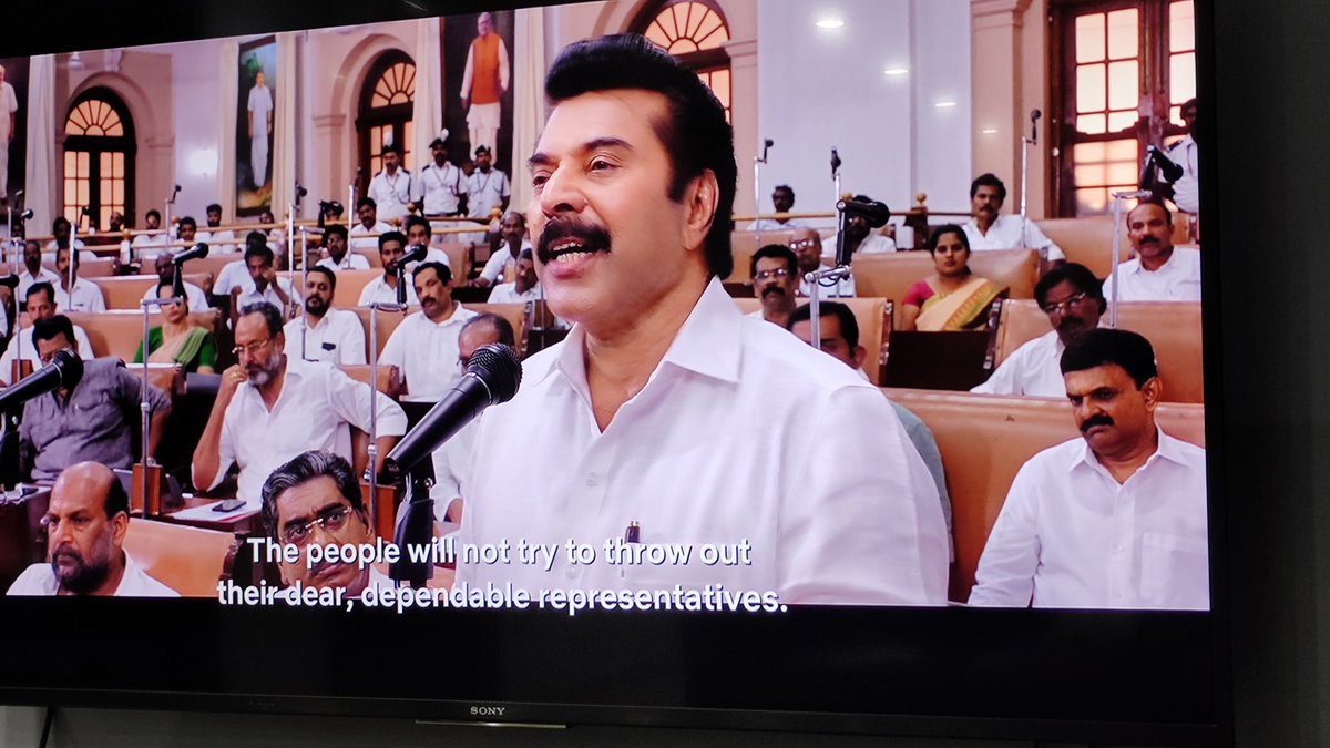 ActorAATHMA's tweet image. #RightToRecall i support that bill kindly implement ... 
Movie '1' is best movie for the people who needs to have knowledge of why party ideology is in front of democracy ' superb direction and music and superstar #Mammootty nailed it what elegance in acting ' #R2R make it viral