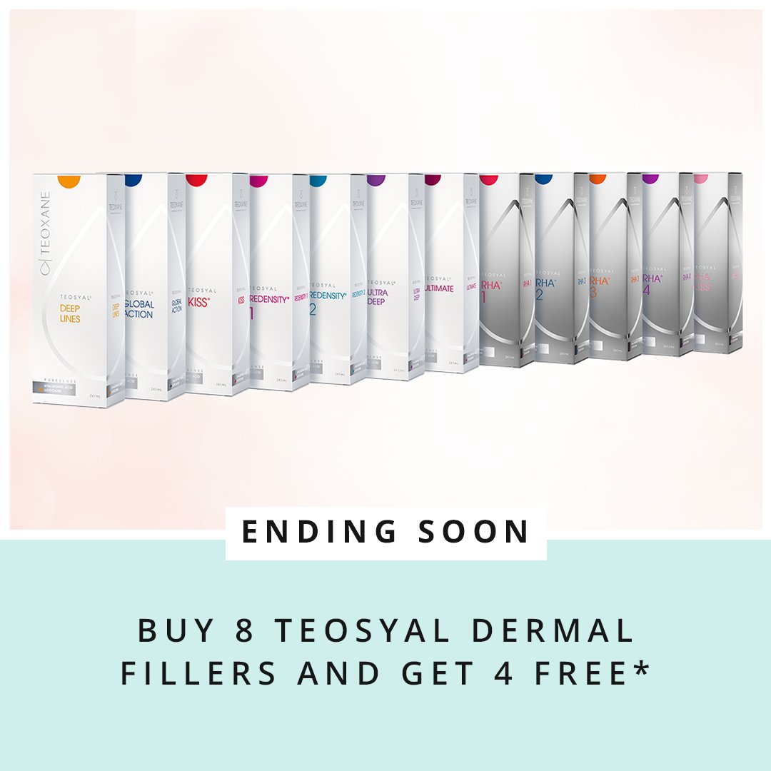 How are you all feeling after another full week of treatments?
-
Our exclusive Teosyal offer is ENDING SOON, if you haven't already taken advantage of this offer there's still some time for you to place your orders with us!