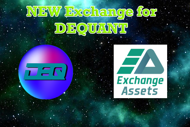 We have great news for you Dequant is listed on a new exchange and I don't need KYC for it. The special thing is also that you can spend DEQ on advertising.
exchange-assets.com/en/?market=deq…