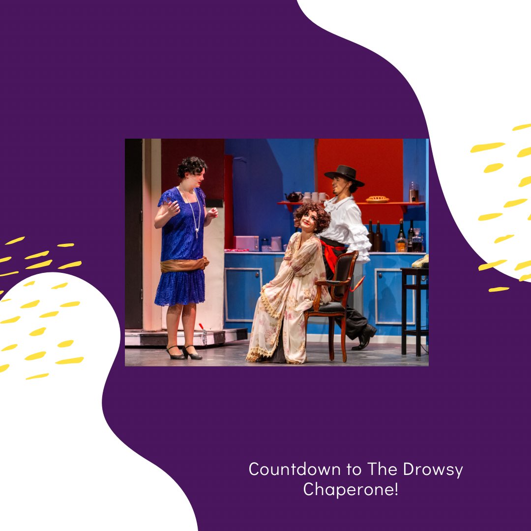 We are so ecstatic about the upcoming weekend of The Drowsy Chaperone! Click on the link at montgomerytheatre.ludus.com for tickets! 👏🤍