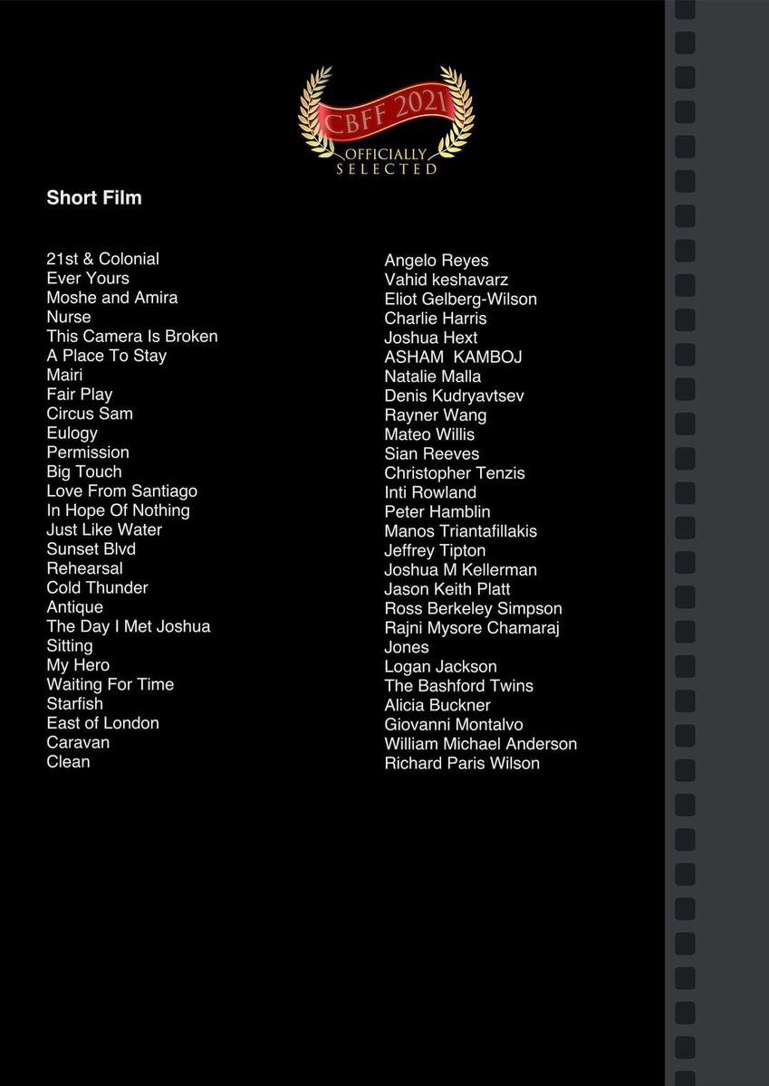 cbffwales's tweet image. Here are #cbff2021 officially selected #films plsrt