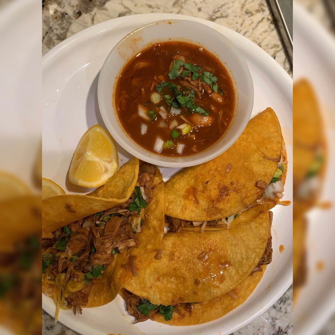 Learn to make the vegan birria tacos from Diversity Dinner and request your own free ingredients with the links in bio🌮  
FS students only, student ID req. Deadline to request is 5/5. Ingredient pick up May 6-7 @ FS Student Cupboard (Industrial Tech Building Rm 144)