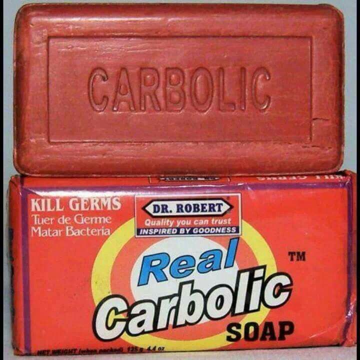 Number 18Carbolic soap. 'Inspired by goodness'