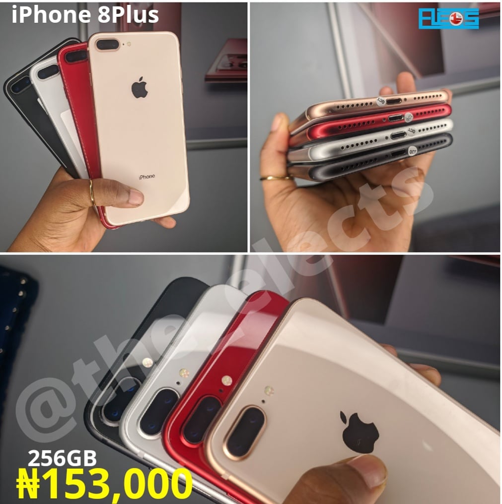 Evening guys! Amazing deal on UKUSED iPhone 8plus 🤩🤩

256GB INTERNAL STORAGE 
AVAILABLE IN SPACE GRAY, SILVER/WHITE, RED AND GOLD

GOING FOR N153,000😉🔥🔥
LIMITED STOCK.

CALL/WHATSAPP/DM TO PLACE YOUR ORDER 
#phoneshop #lagosbusiness #phonedeals #naijastore #naijaphones