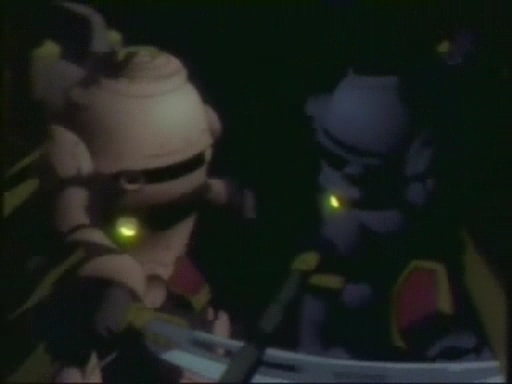 (ALL VHS SHOTS HERE) It's at this point where Sakura and co. arrives in her mecha to rescue them.