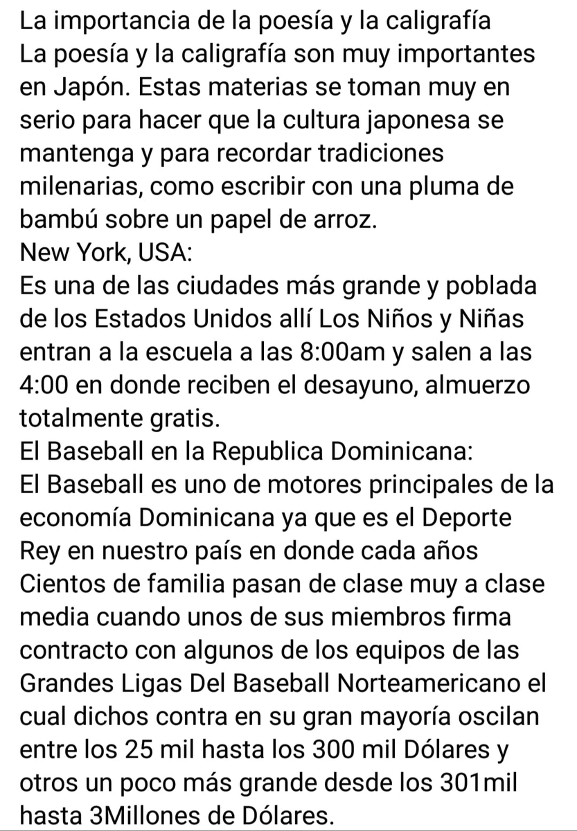 deilinluciano20's tweet photo. Riesgo del Baseball con jornada escolar extendida en la Rep. Dominicana. 
Leer propuesta.
#Basaball #TandaExtendida #SportsCenter #RD #Minerd 
@matiasgarciard @luisabinader @RobertoFulcar @JosePaliza @MilagrosGermanO @OrtizBosch @JuventudRD @rosariojimmy @laluzjose @CarlosPenard https://t.co/rpBn3w72Wn