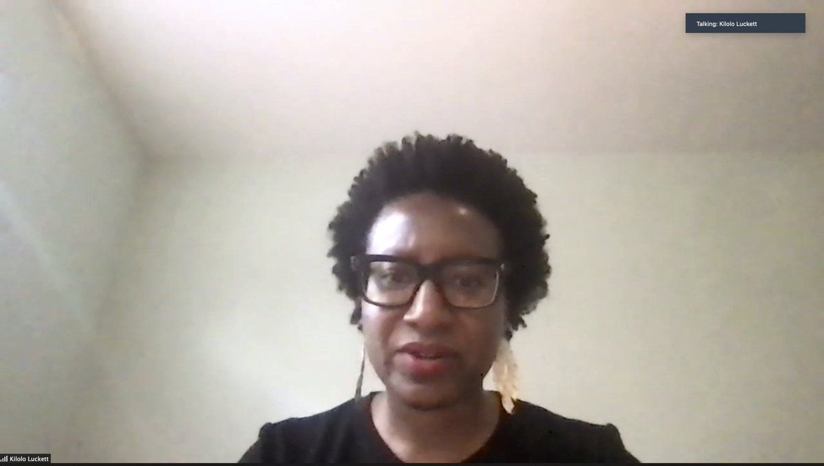 "In the U.S., we tend to valorize certain figures, and we have sort of sentimentality that has to do with looking up and elevating one particular person or group of people. Always question: why do we see what we see, especially in the public realm?" - @kilololuckett of ALMA|LEWIS