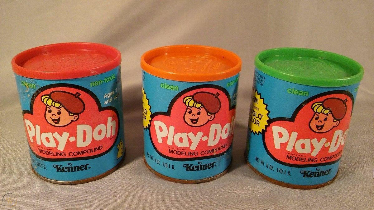 Number 17Play-Doh