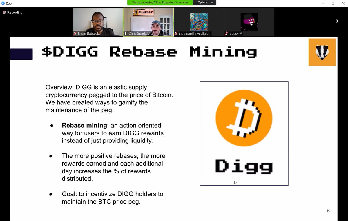 The Badgers have some big plans in the works! <a href="/BadgerDAO/">₿adger 🦡</a>